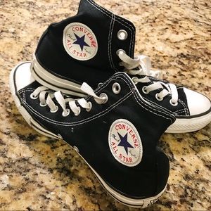 BLACK HIGH TOP CONVERSE